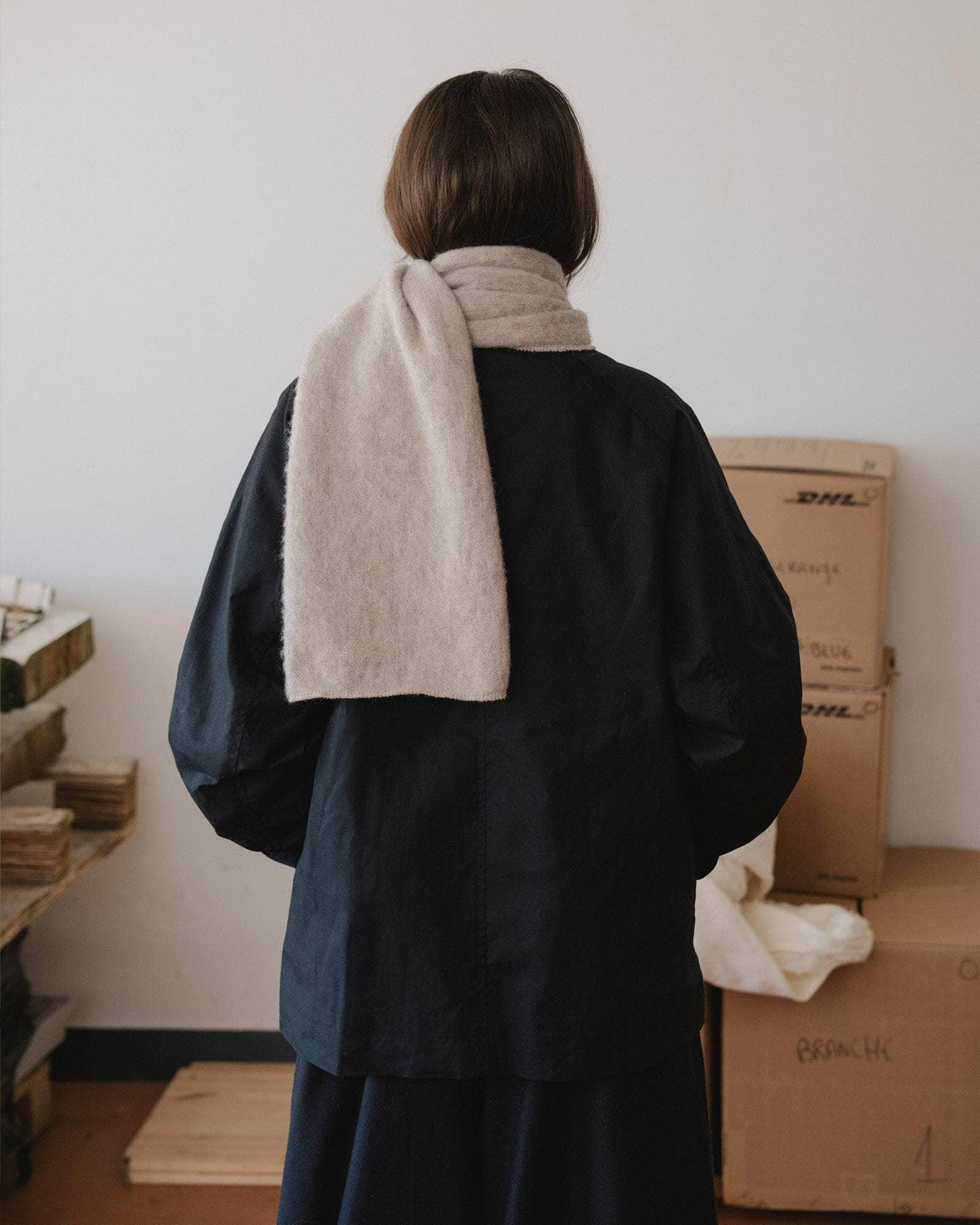Ser Scarf - Brushed Wool - 3