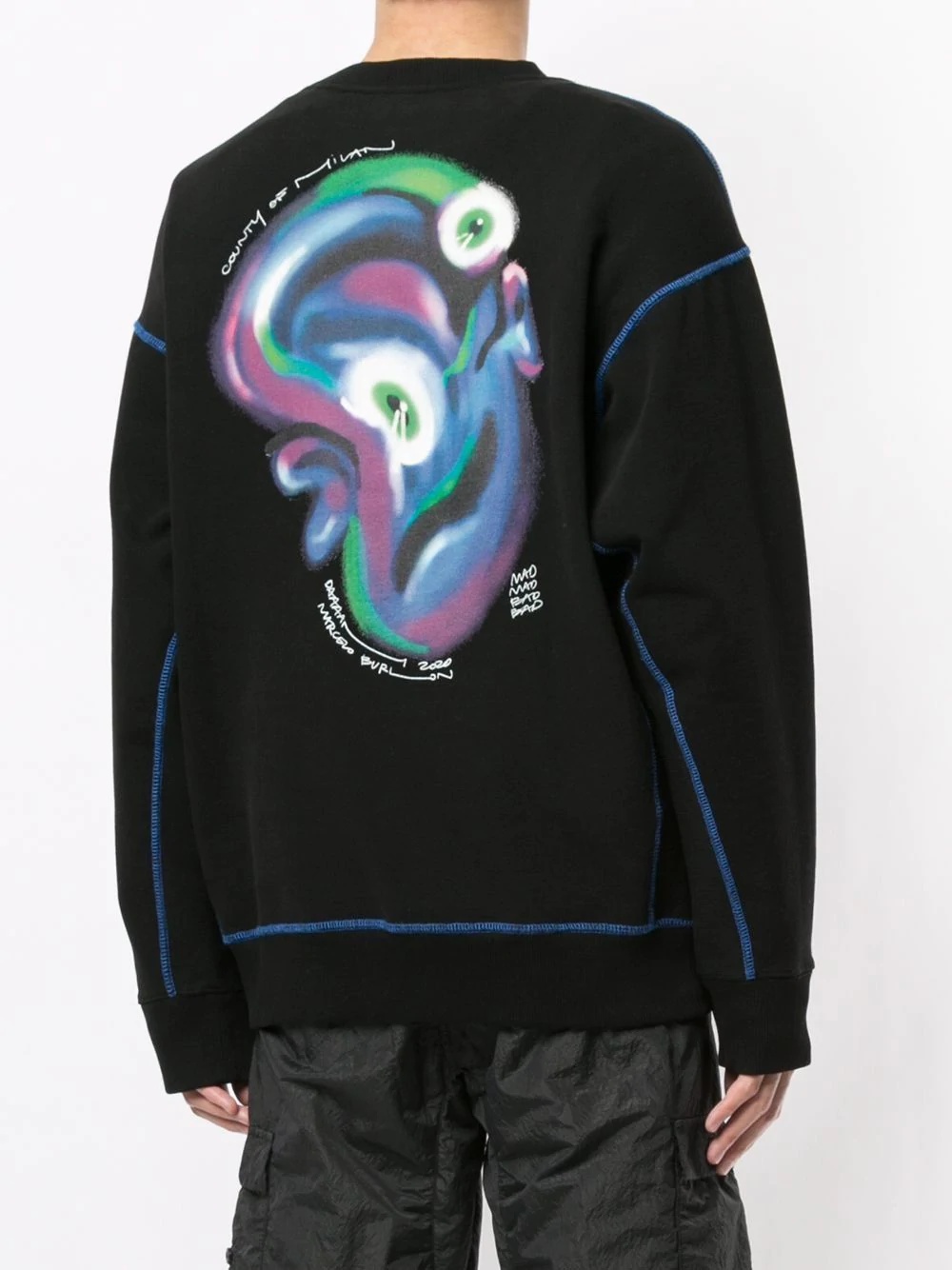 Mad Face crew-neck sweatshirt - 4