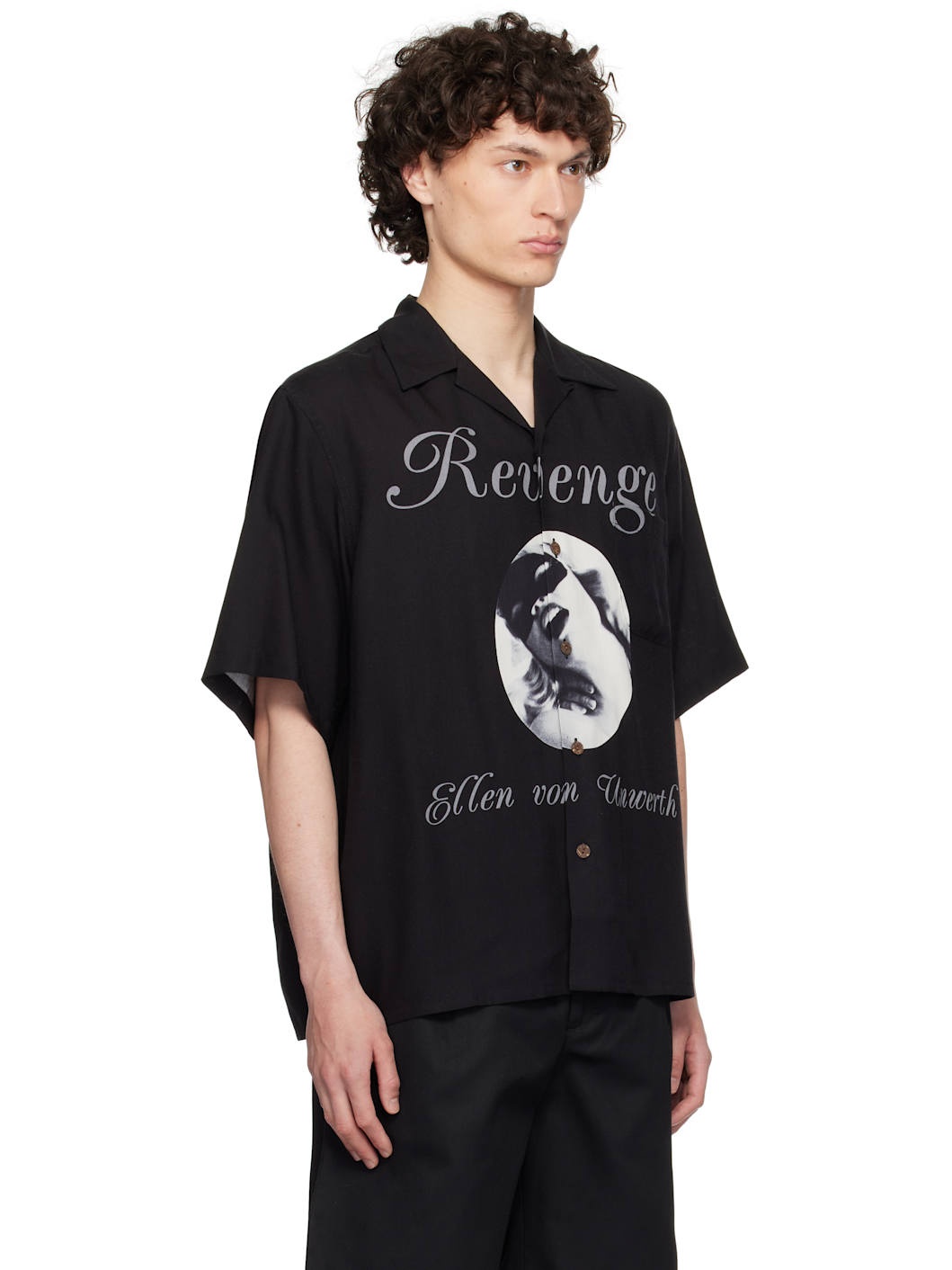 Black 'Ellen Von Unwerth' Shirt - 2