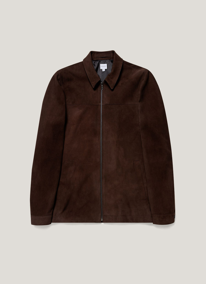 Suede Harrington Jacket 1