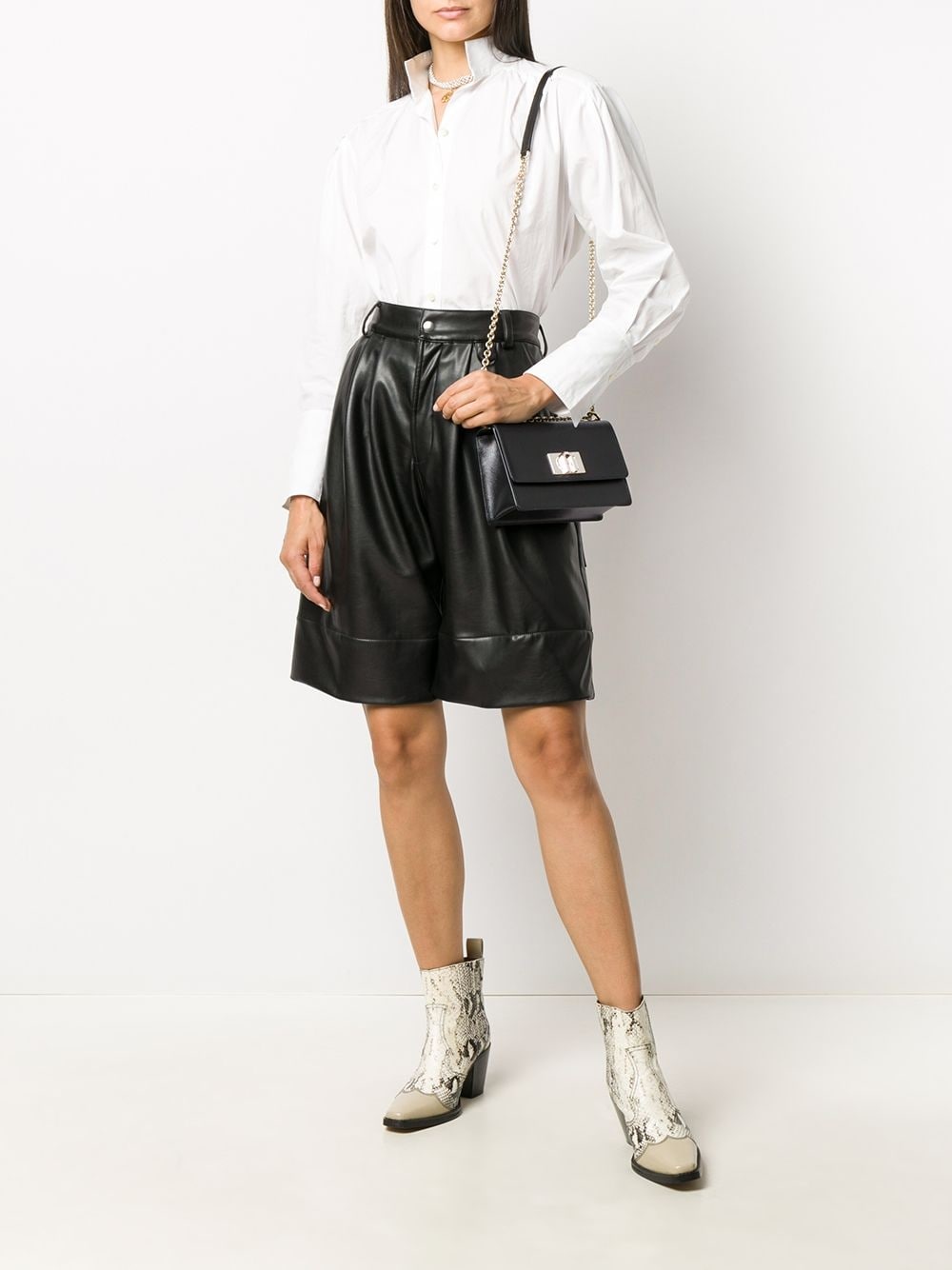 Bakare flip lock shoulder bag - 2