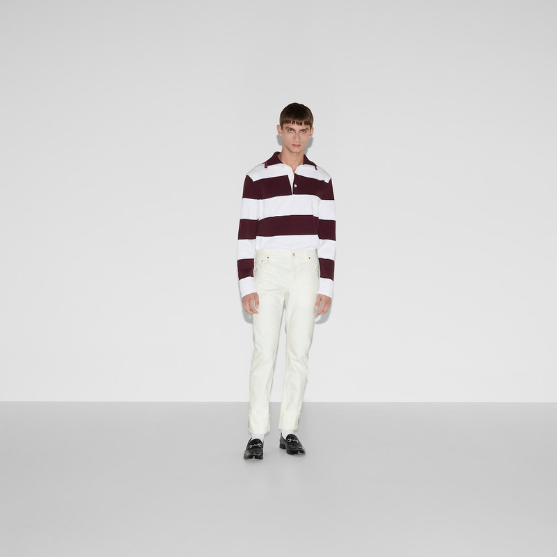 GUCCI Tapered fit denim pants outlook