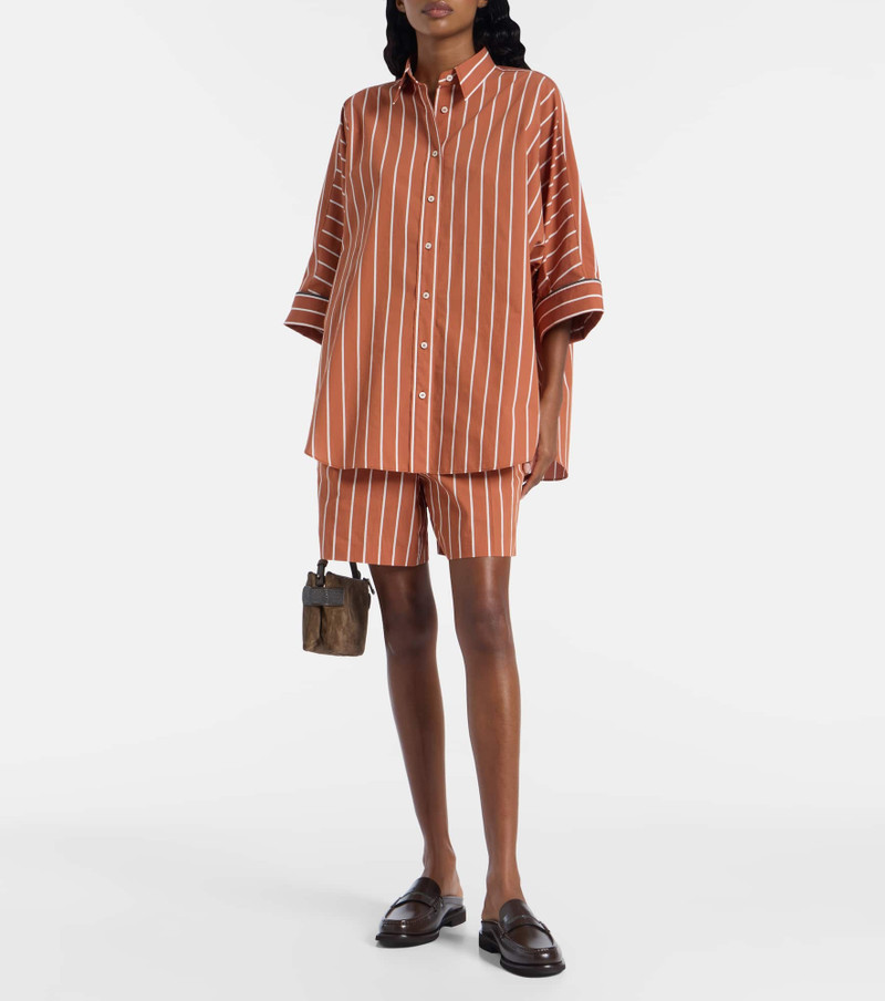 Brunello Cucinelli Monili leather mules outlook