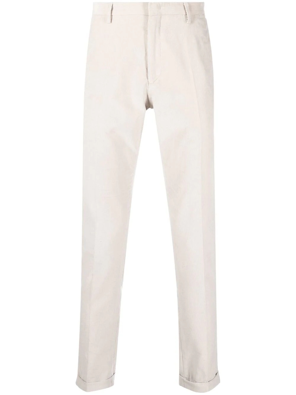 cotton chino trousers - 1