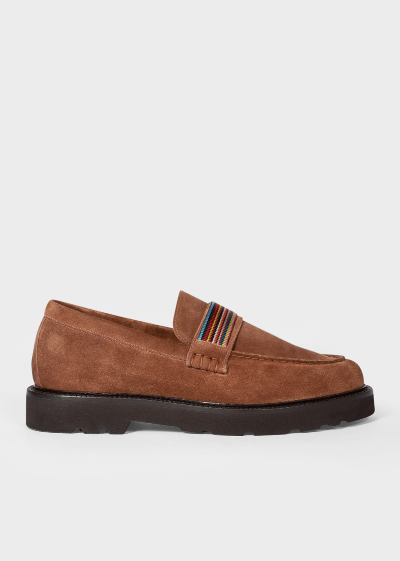Suede 'Bishop' Loafers 1