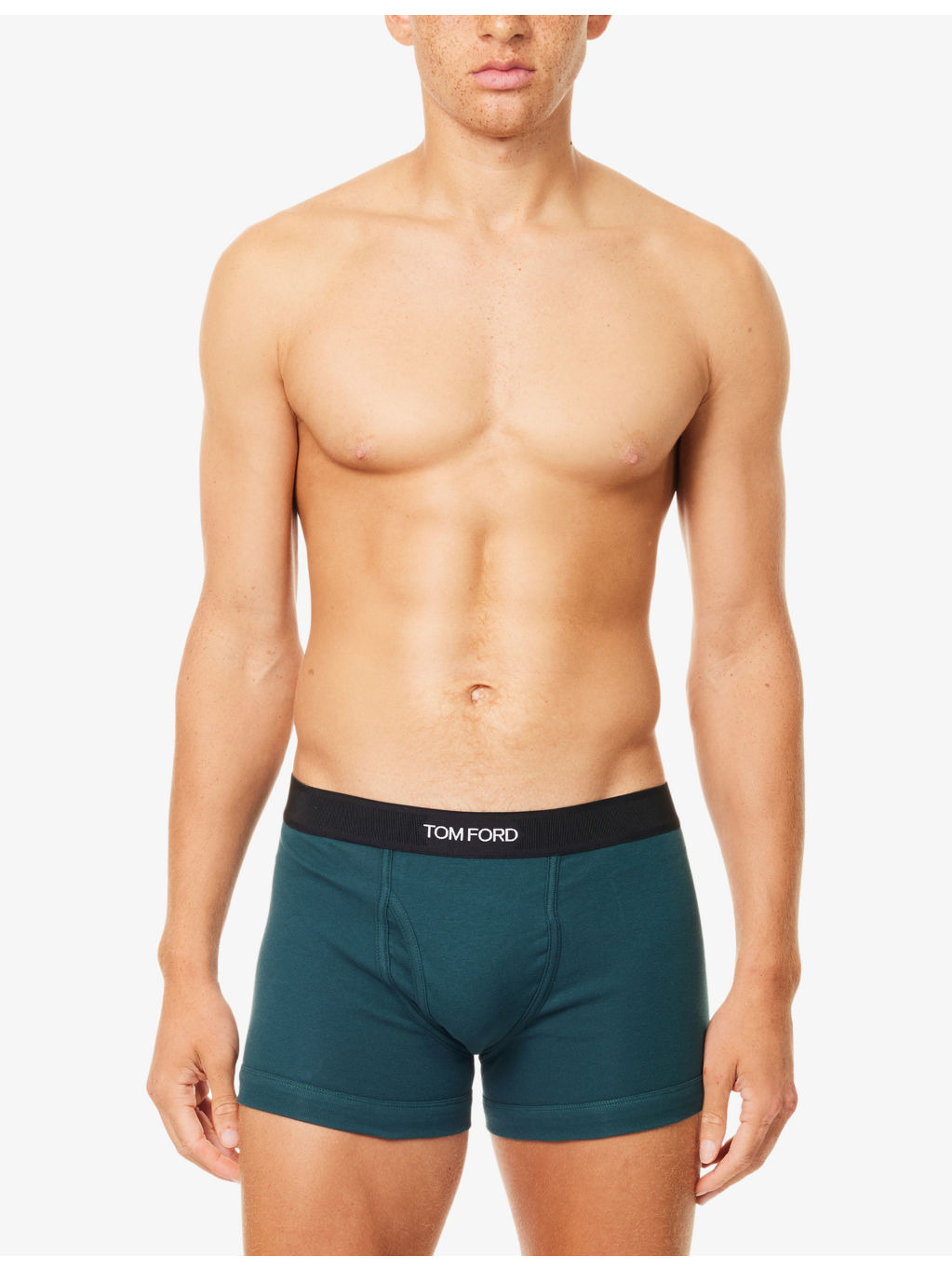 Branded-Waistband Cotton-Jersey Boxer Briefs - 2