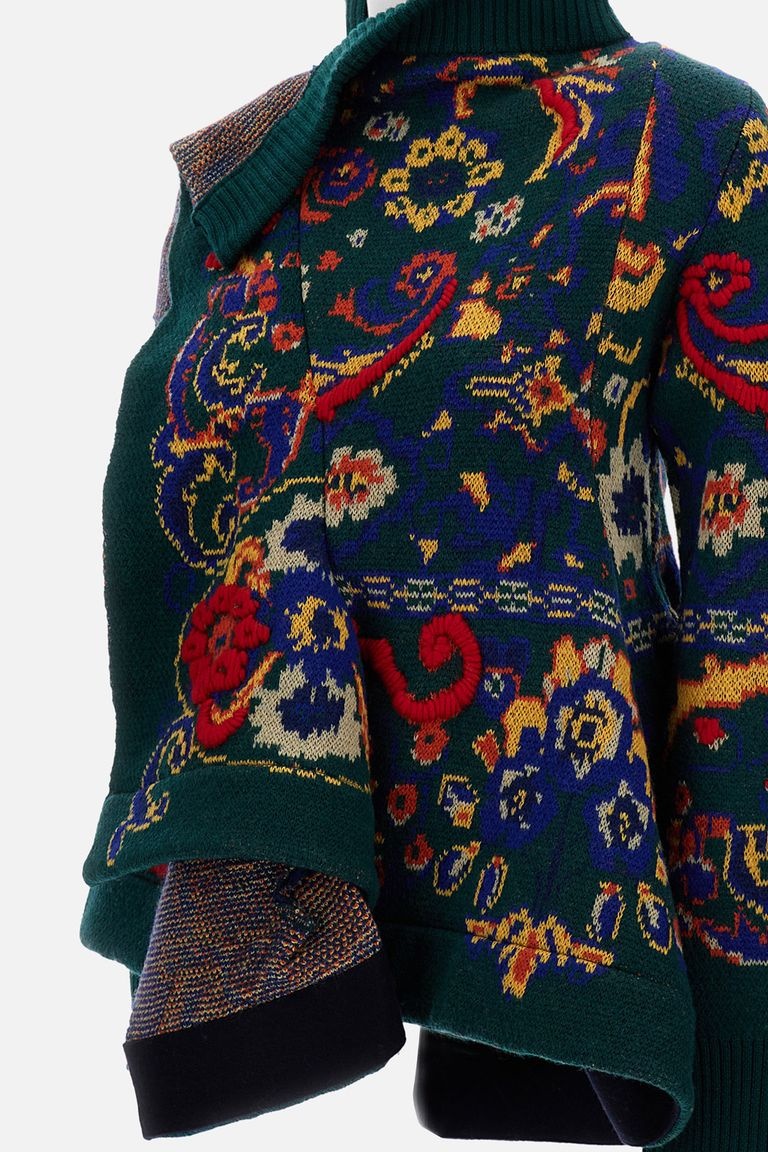 FLORAL JACQUARD KNIT - 3
