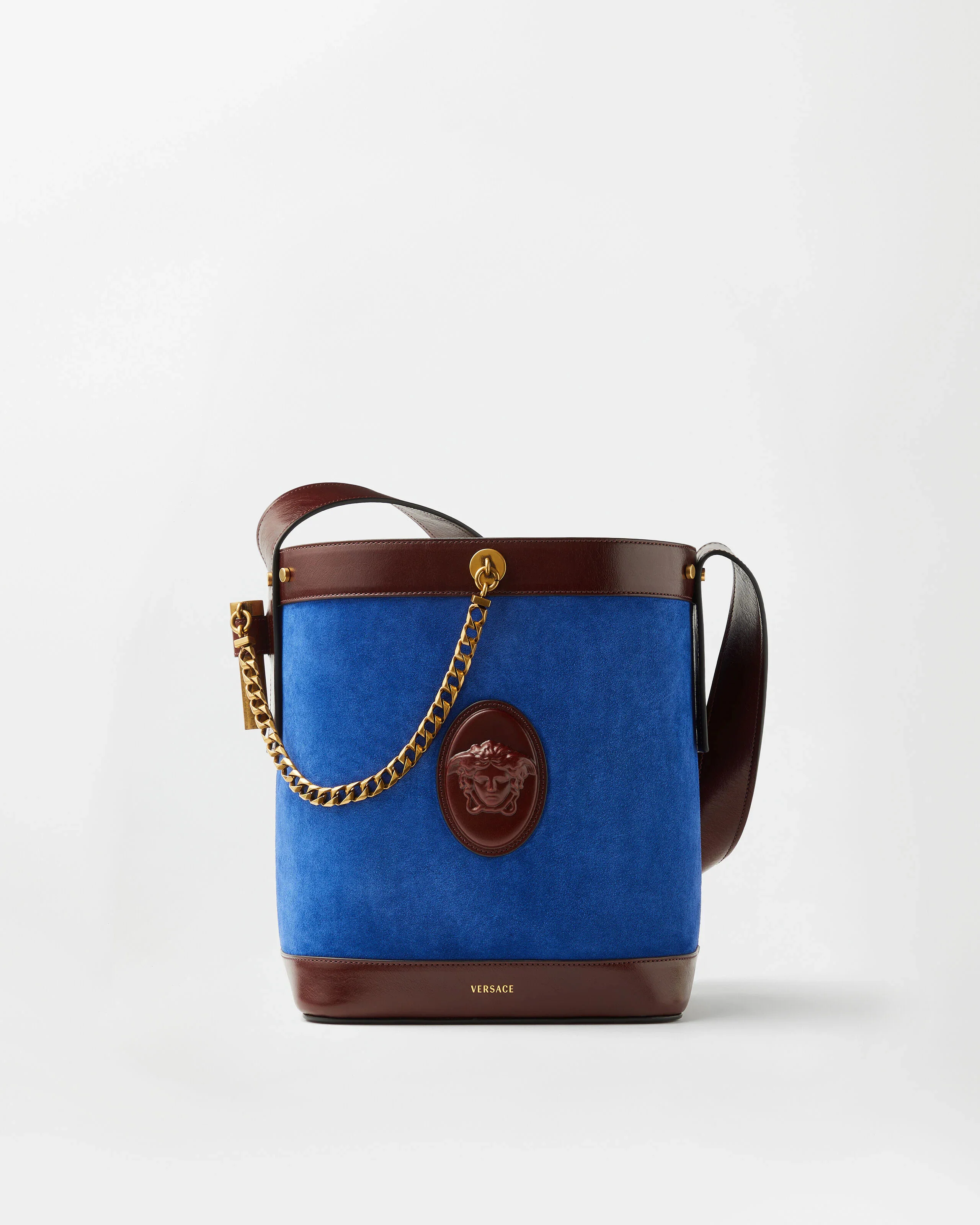 Pivot Small Suede Bucket Bag - 1
