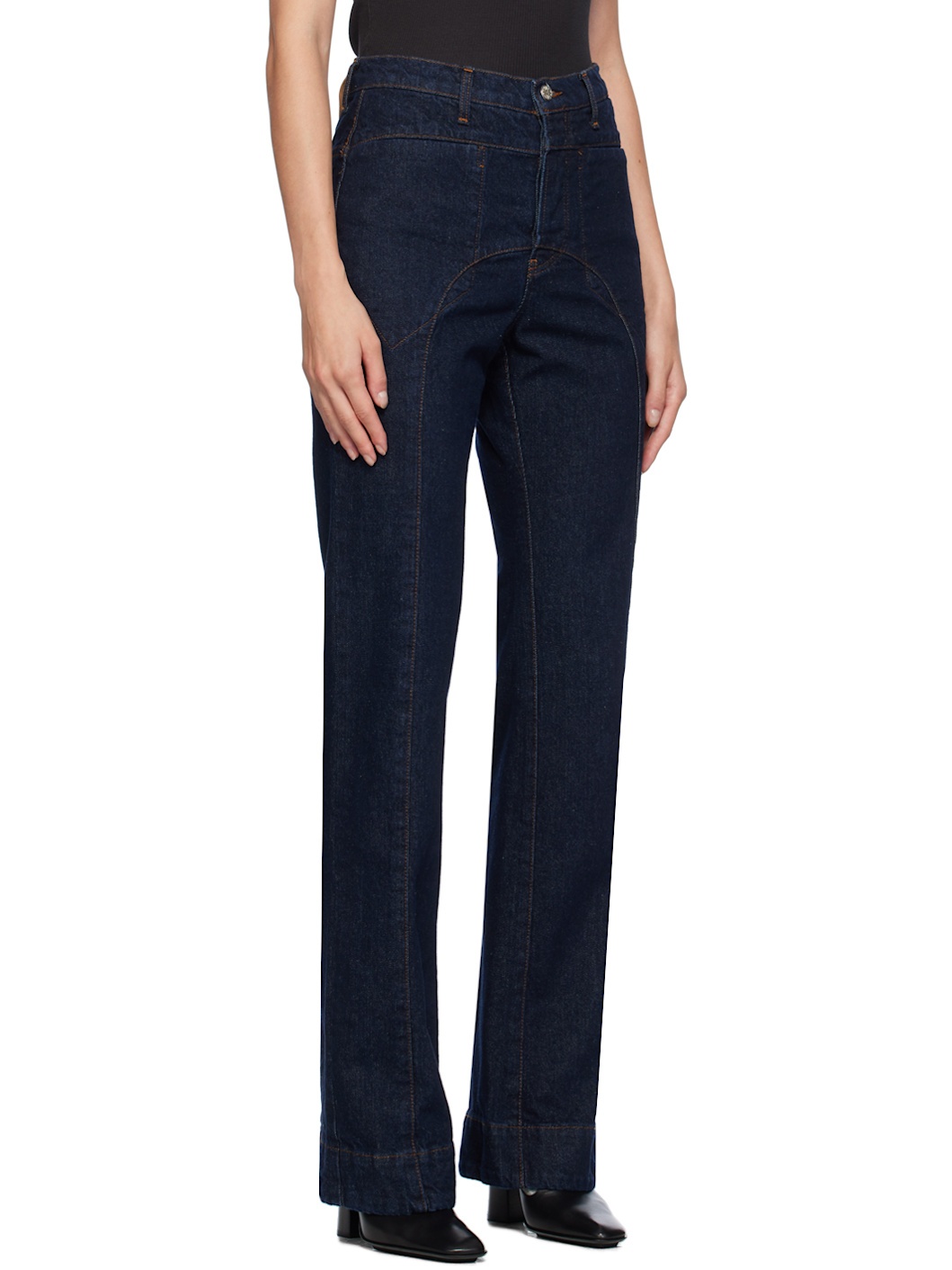 Navy Slim Jeans - 2