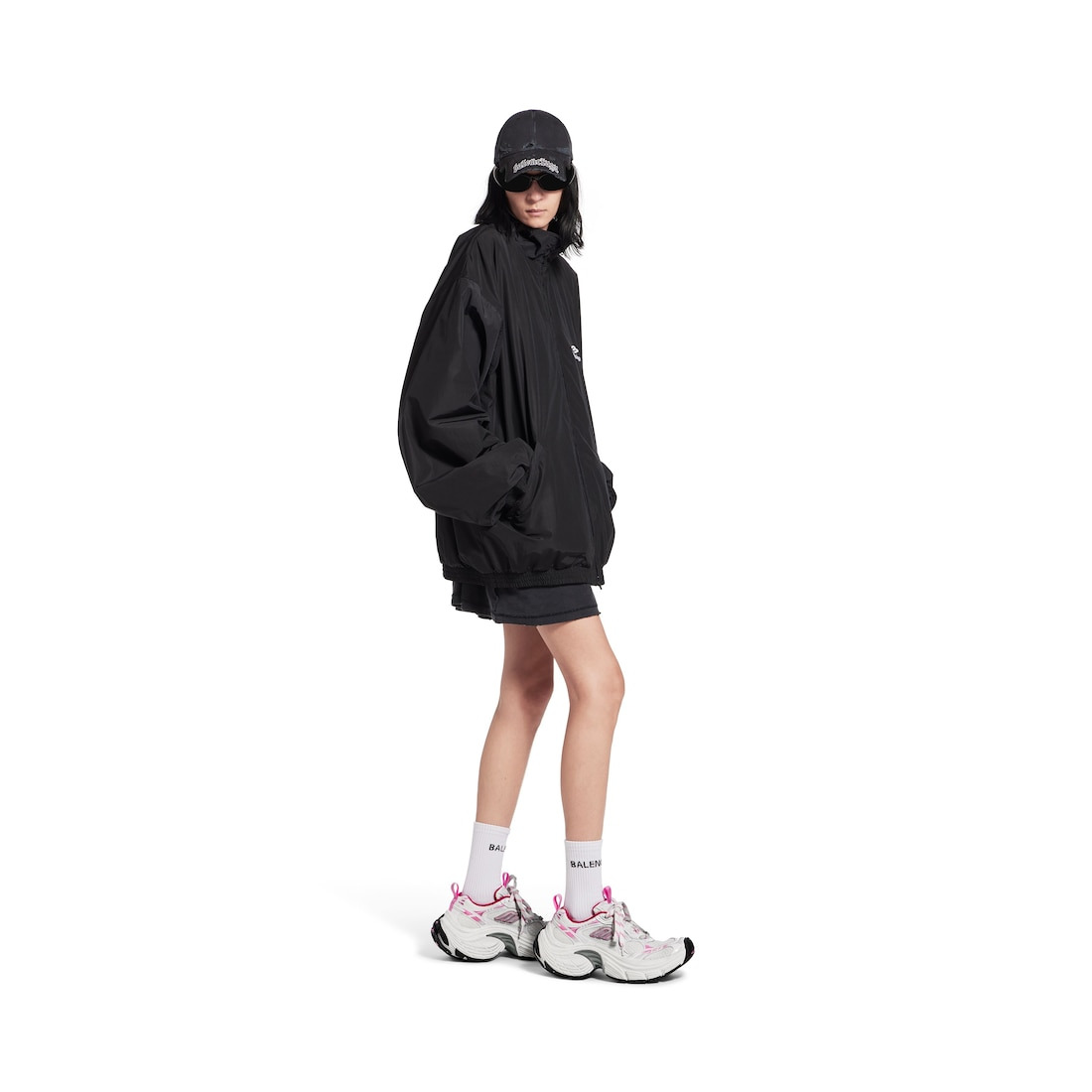 Women's 6xl Sneaker in White/light Pink/grey/black - 8