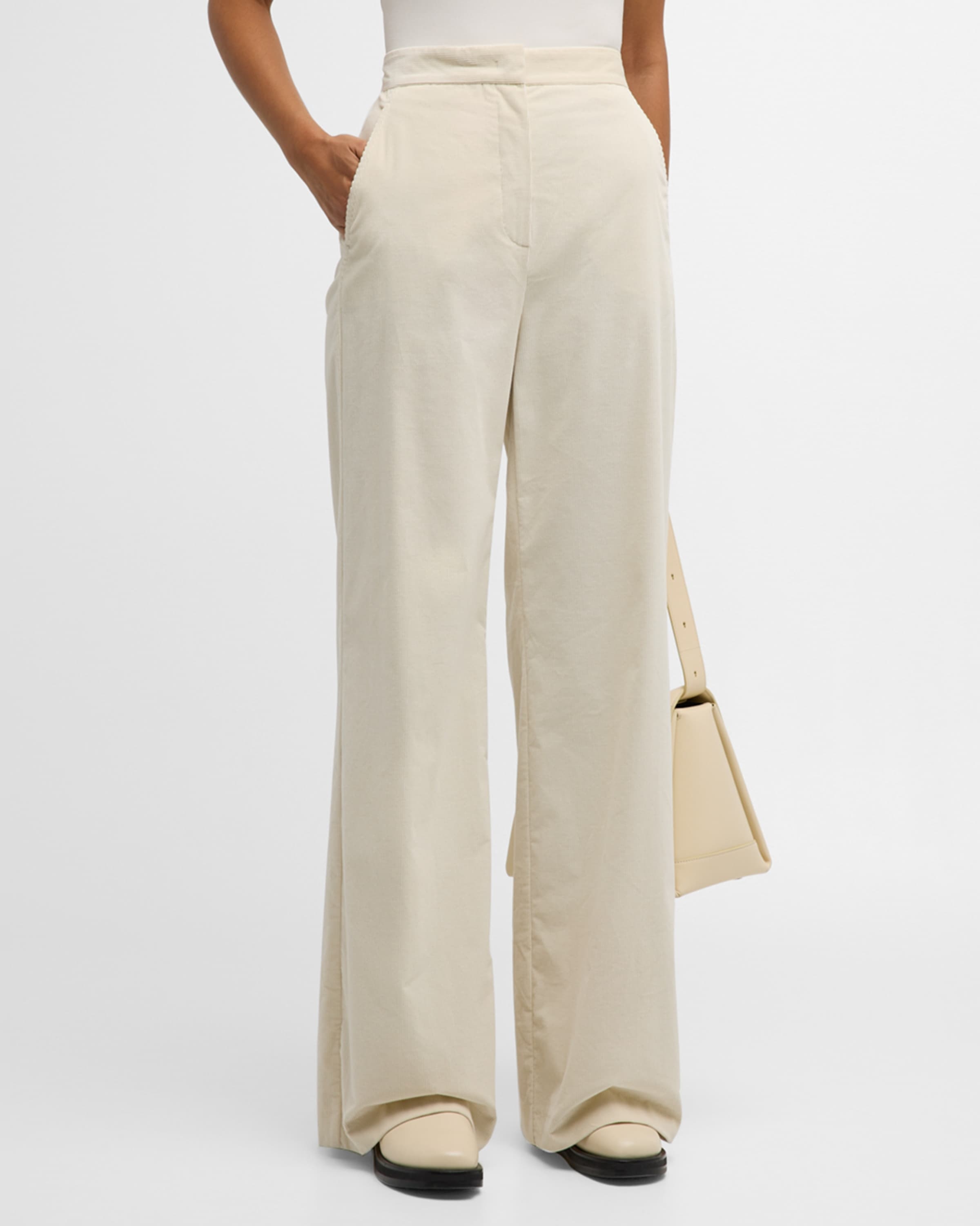 Tritone Wide-Leg Corduroy Trousers - 2