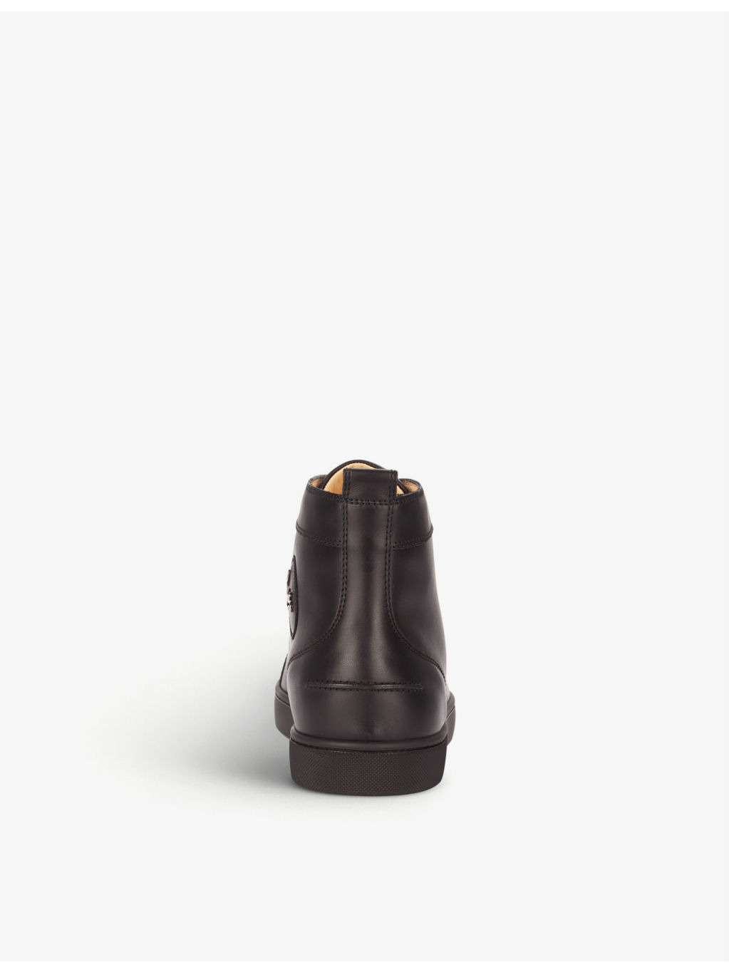 Louis leather high-top trainers - 4