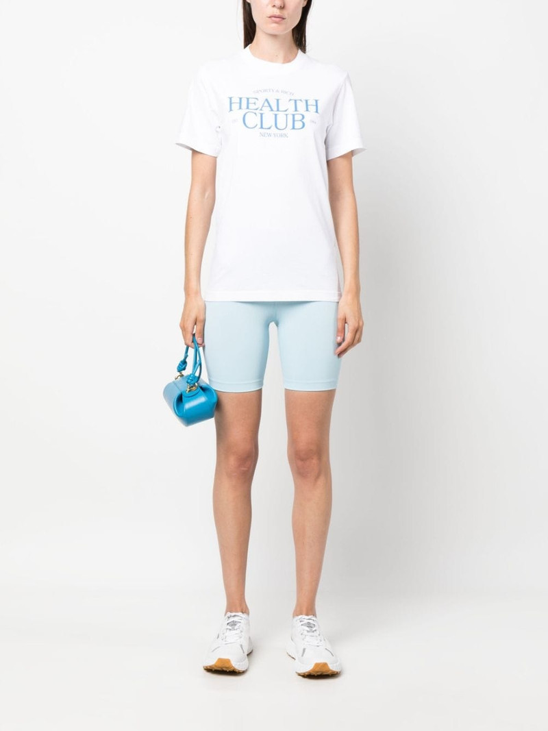 Sporty & Rich logo-print cotton T-shirt outlook