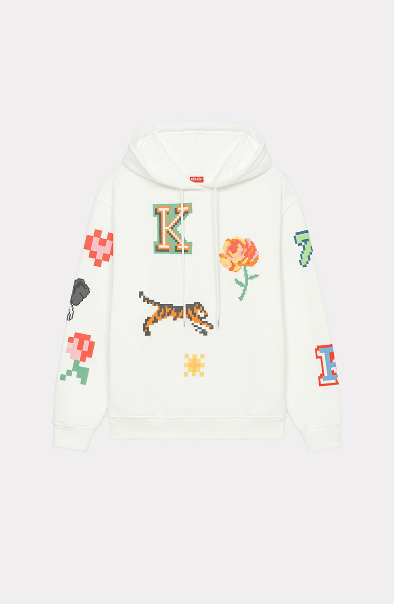 KENZO Pixels' hoodie sweatshirt - 1