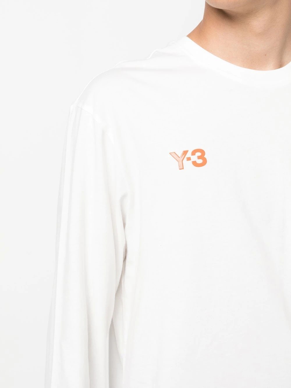 logo-print long-sleeve top - 5