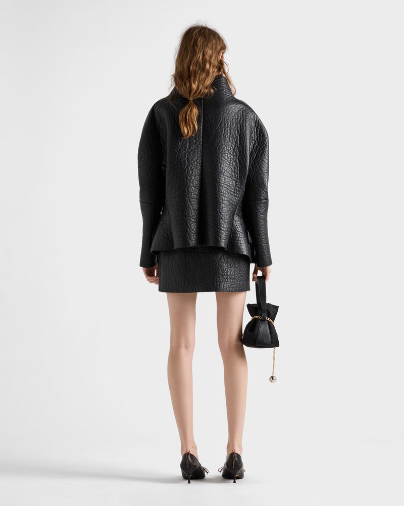 Bonded nappa leather jacket 5