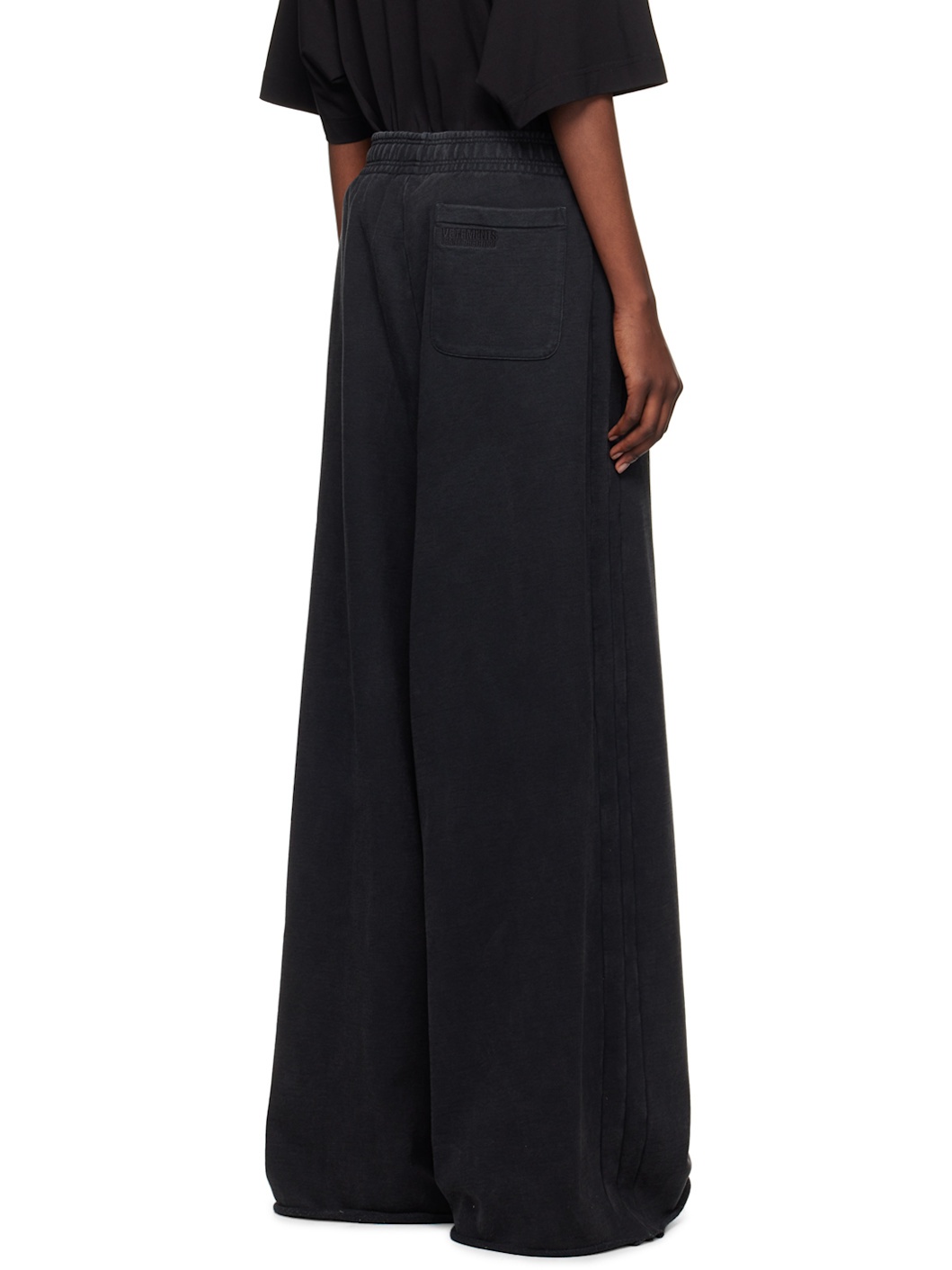 Black Anarchy Sweatpants - 3