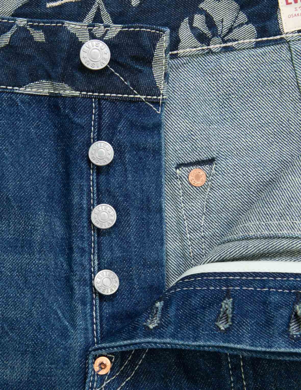 BRAND ELEMENTS JACQUARD WAISTBAND CARROT-FIT JEANS #2017 - 7