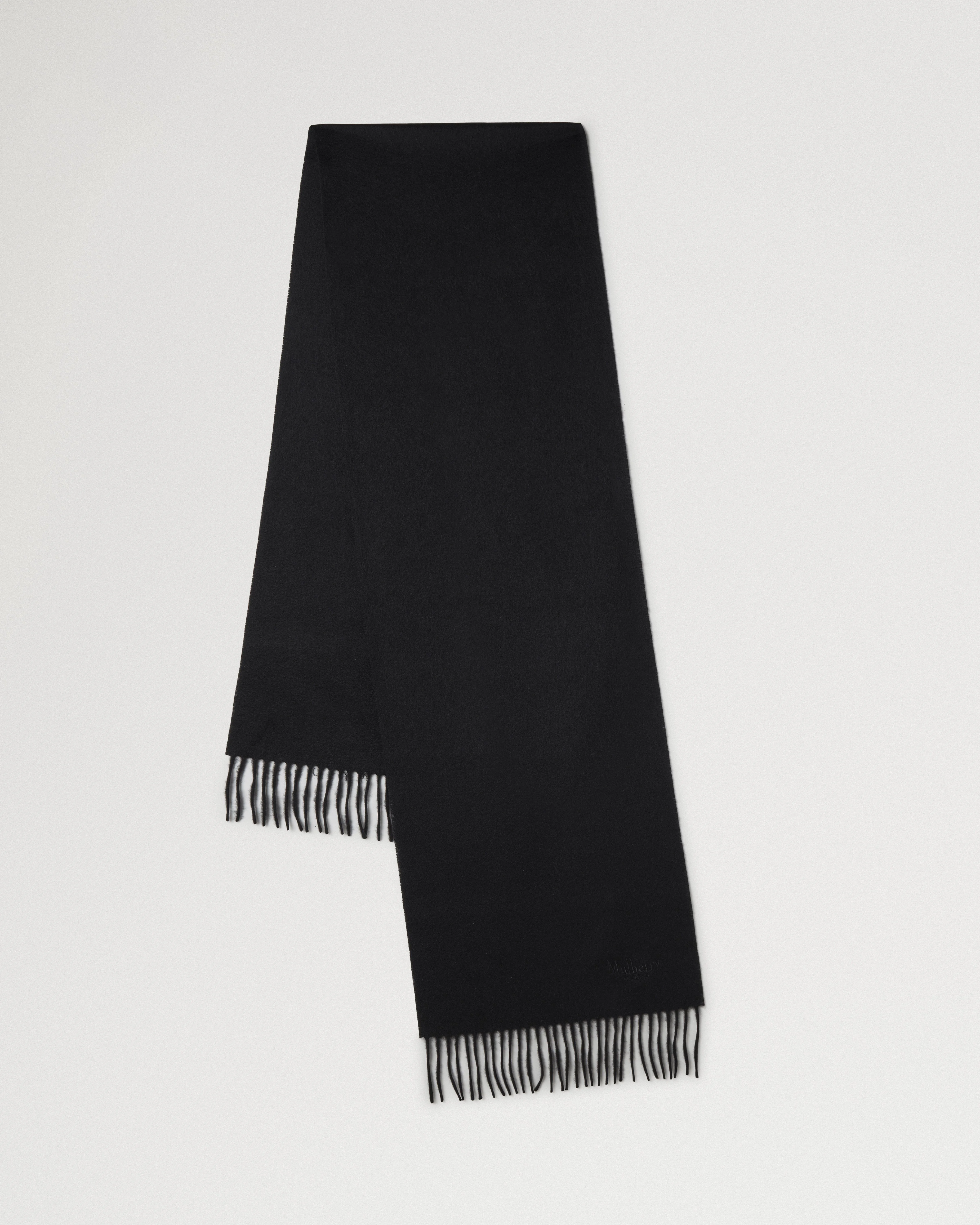 Cashmere Scarf
Black Cashmere - 1