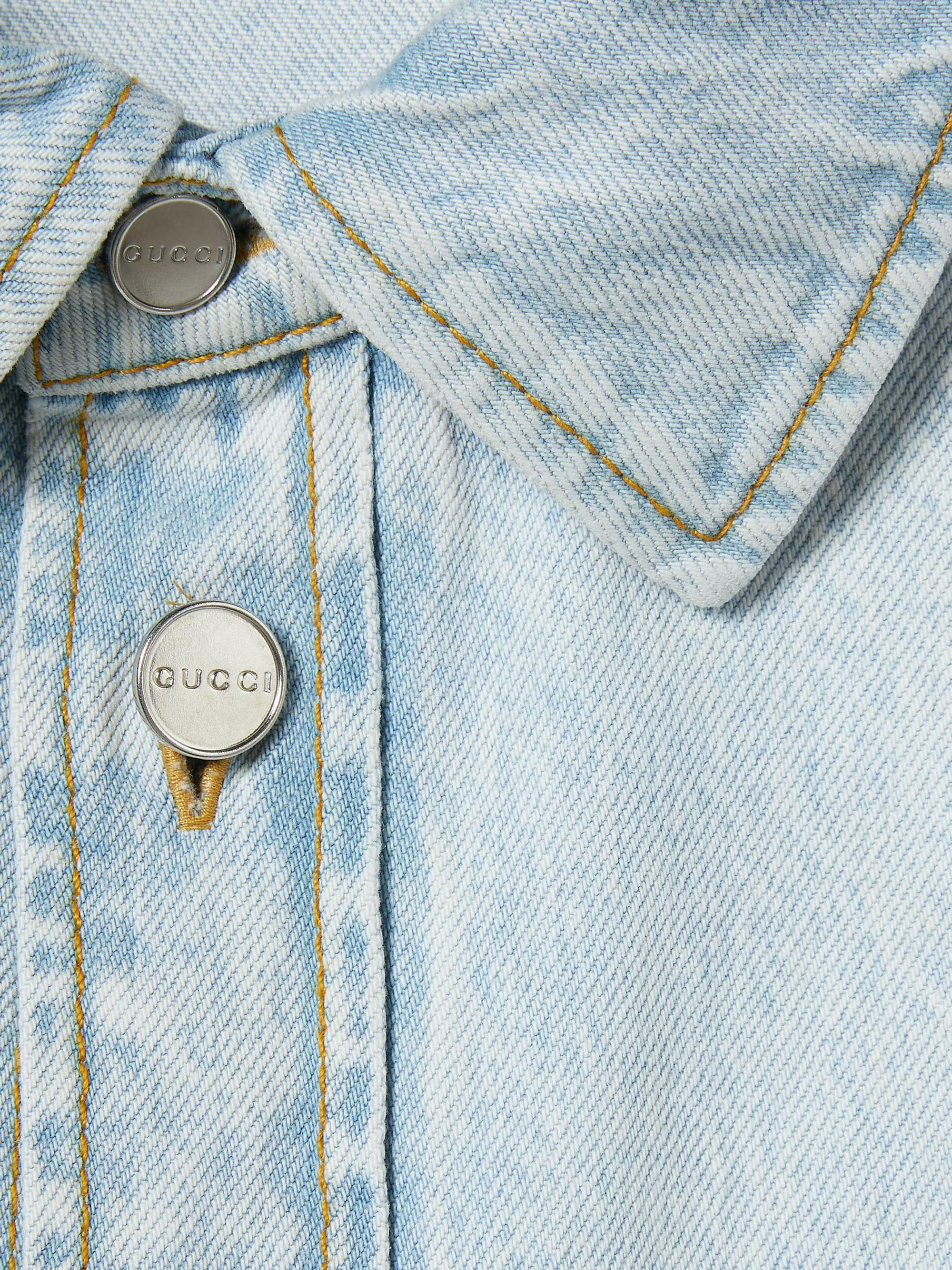 Certified recycled cotton denim shirt - 2