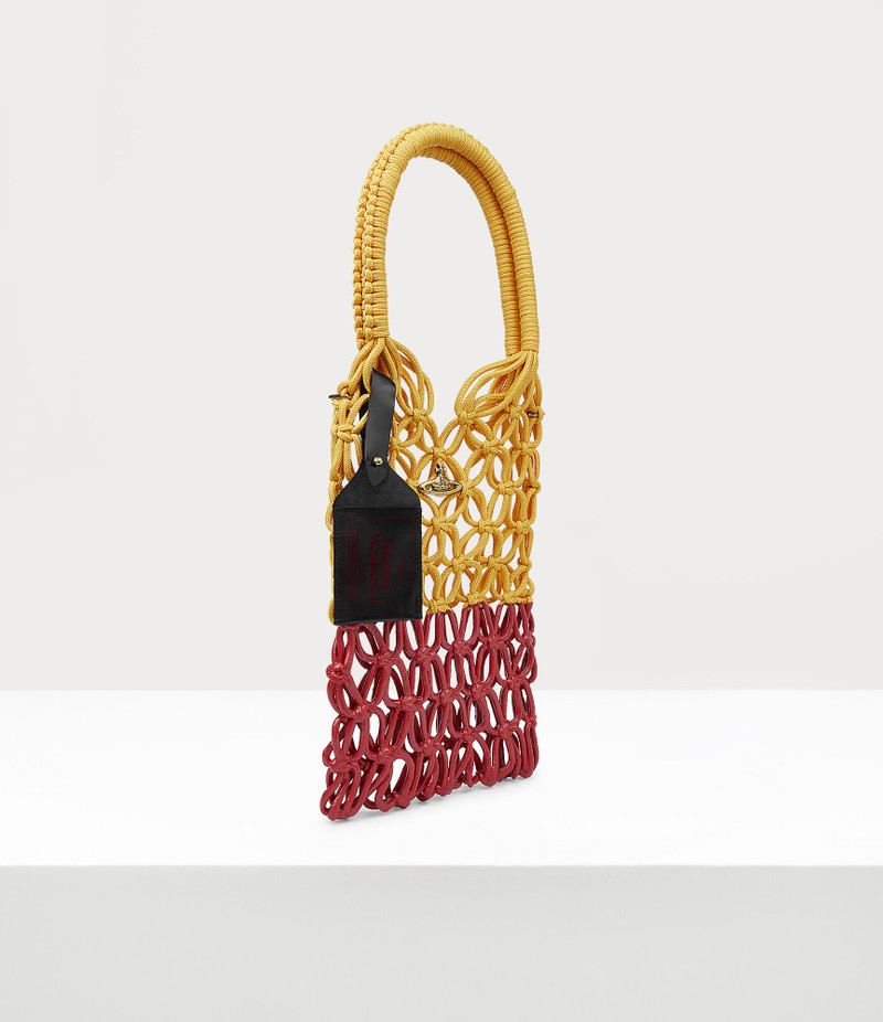 THRAWLER LARGE MACRAME HANDBAG 3