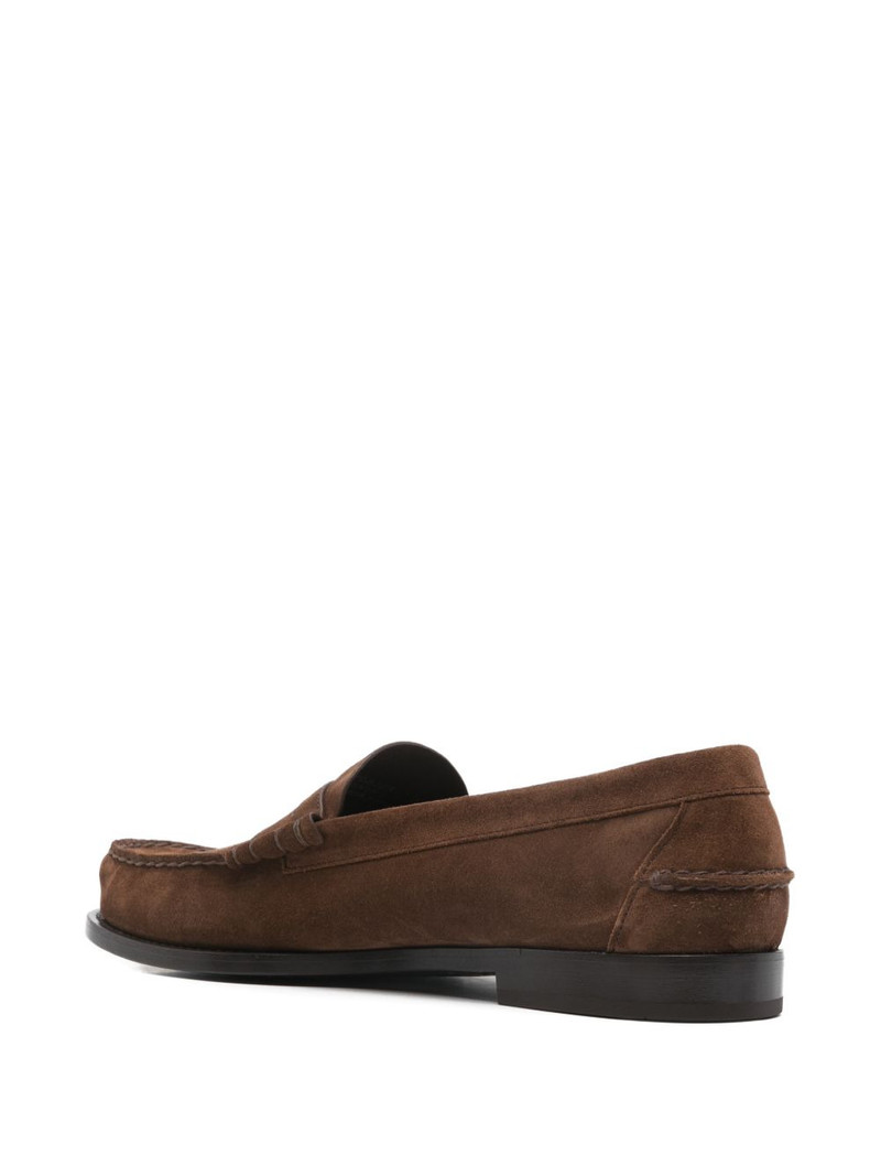 Rowley panelled suede loafers 3