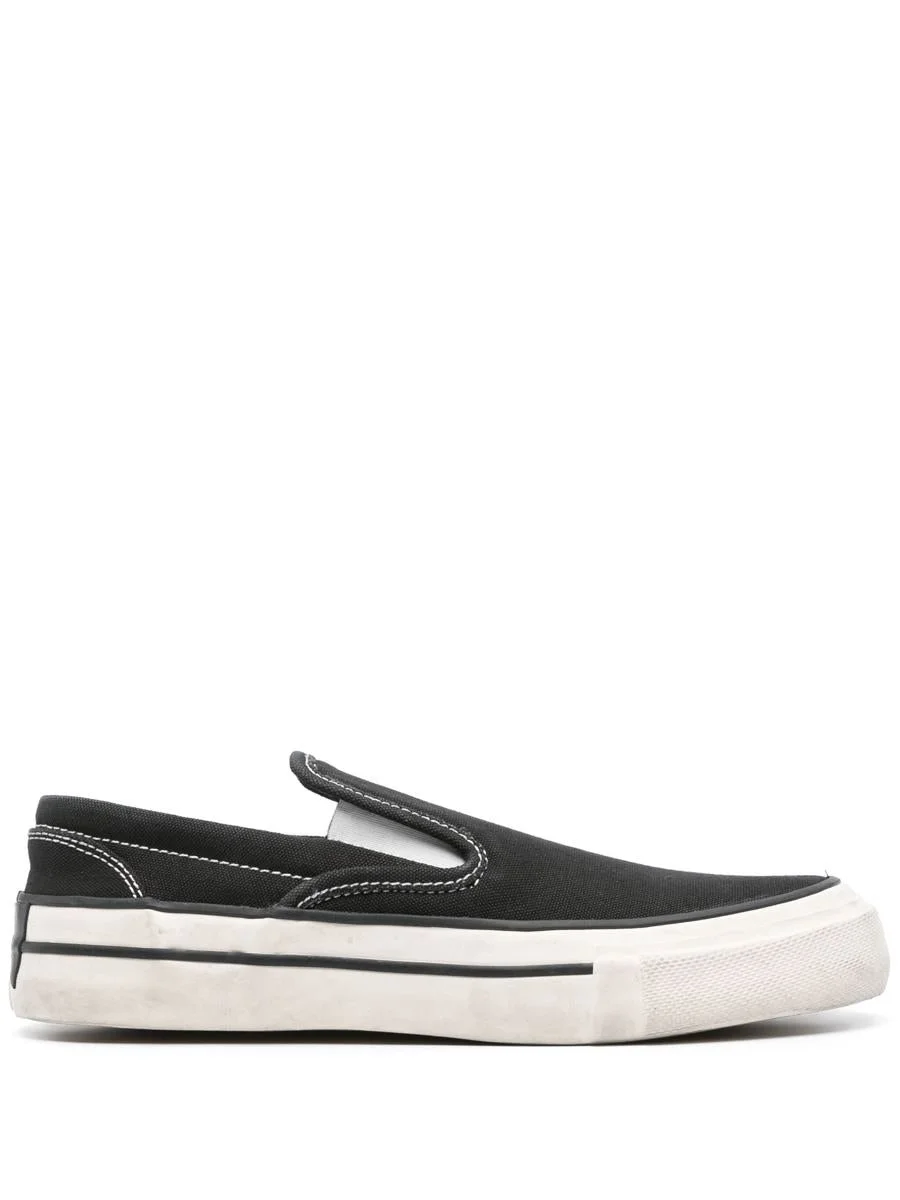 Rhude Washed Canvas Slip On Sneaker Shoes - 1