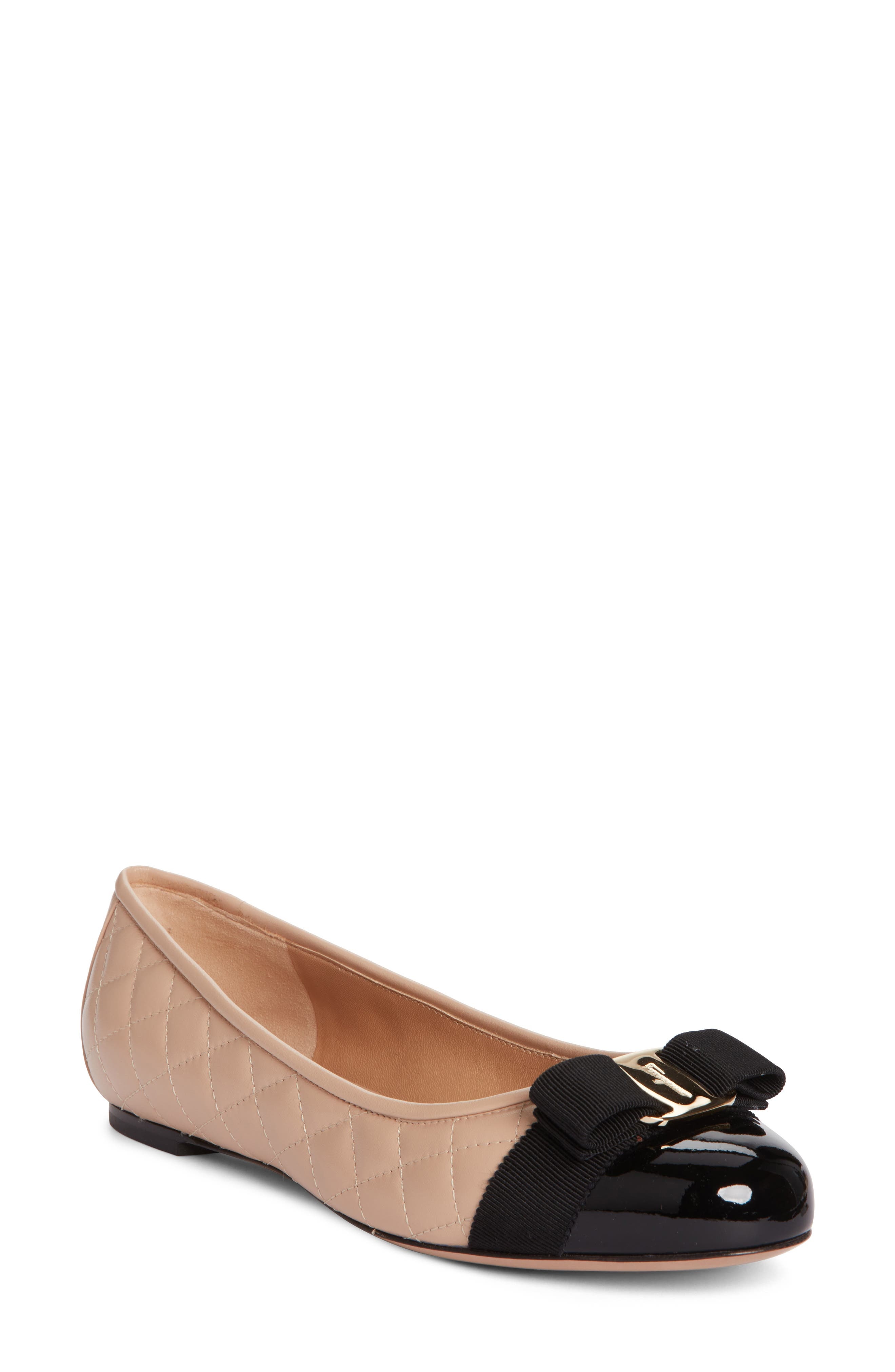 Varina Cap Toe Ballet Flat - 1