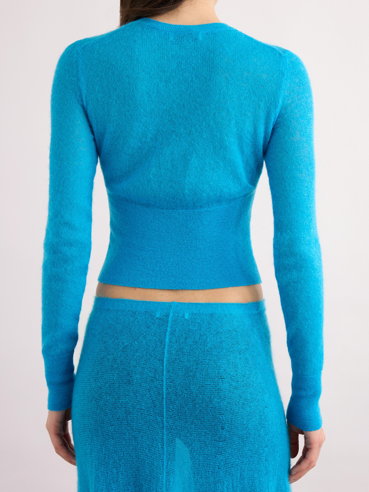 Mohair-blend Cardigan - 3