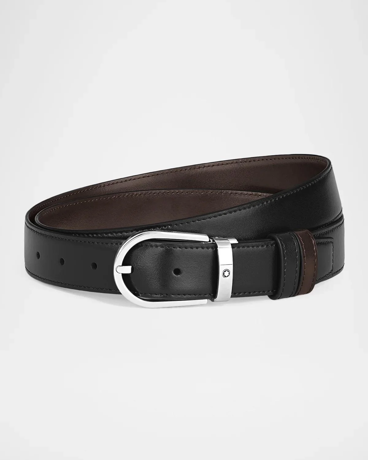 Men's Reversible Leather Belt - 1