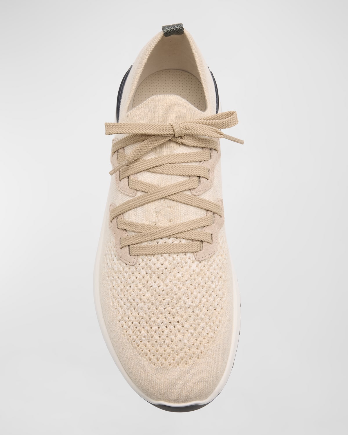 Men's Melange Knit Runner Sneakers - 7