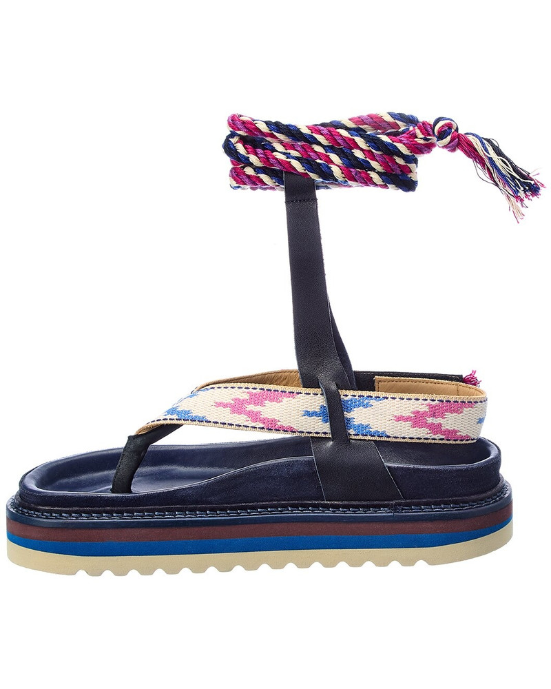 Isabel Marant Isabel Marant Edeme Leather Sandal outlook