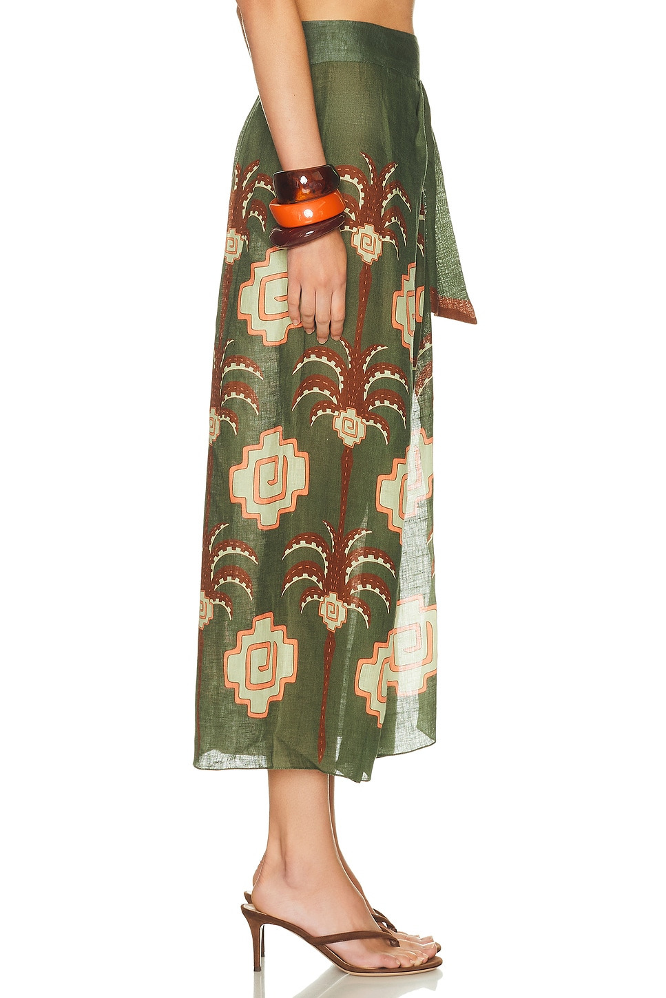 Amazon Echoes Wrap Skirt - 2