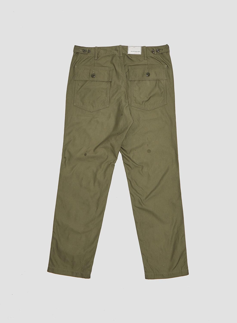 FOB Factory Baker Pants Olive 4