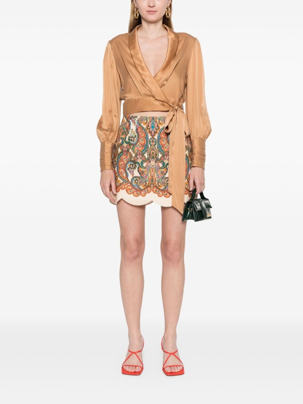 Ottie Scallop mini skirt - 2