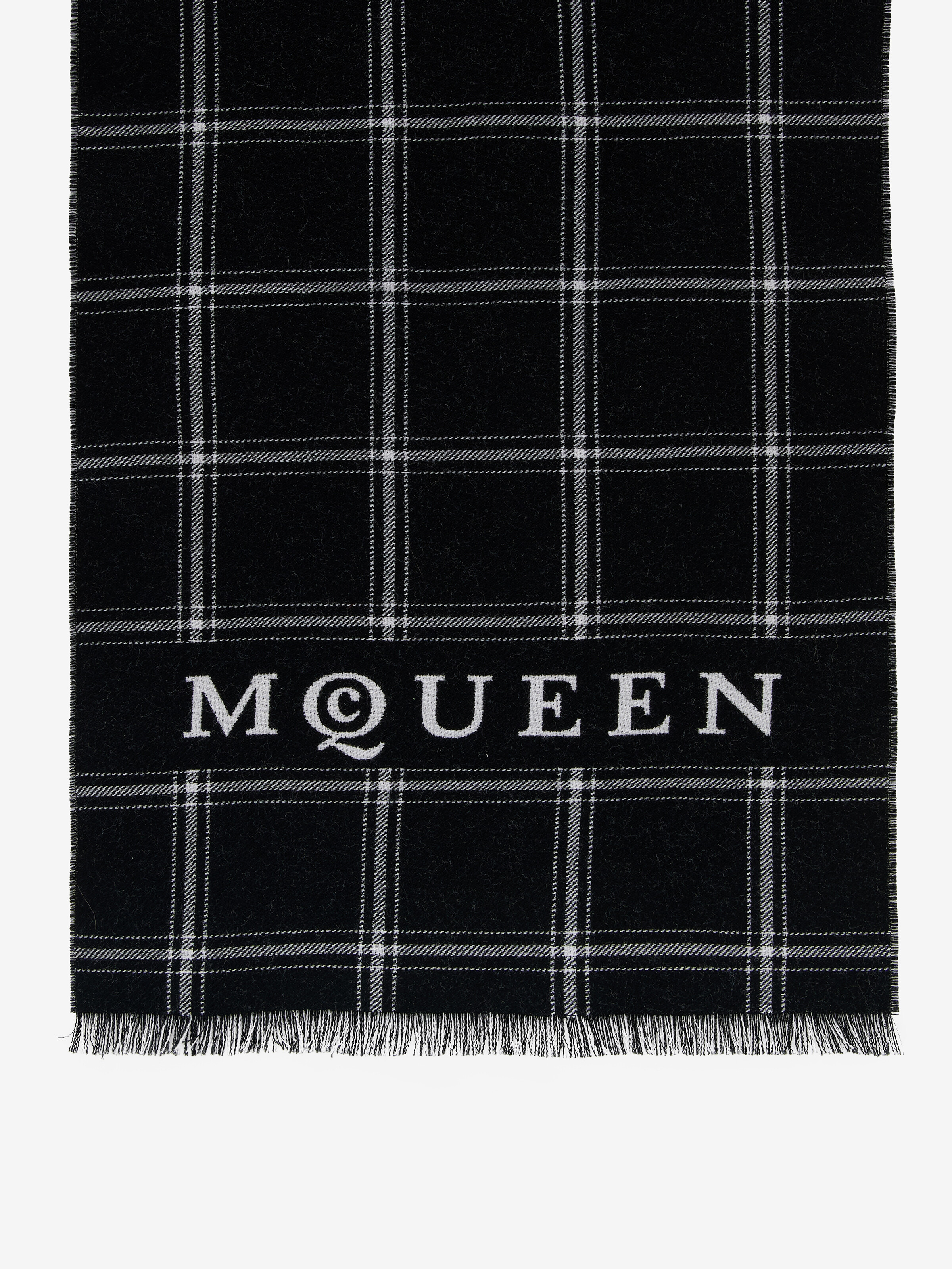 Logo Check Scarf - 3