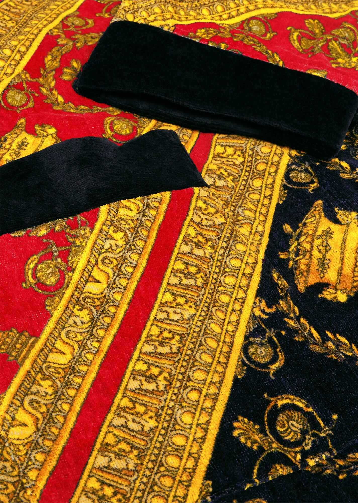 I ♡ Baroque Print Bathrobe - 4