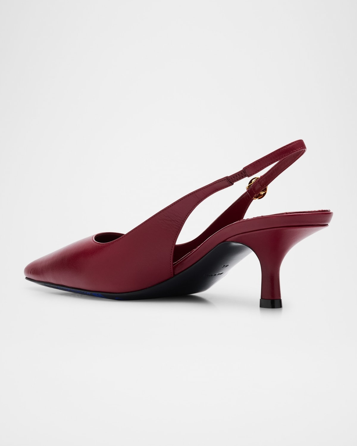 Dame Leather Slingback Pumps - 4