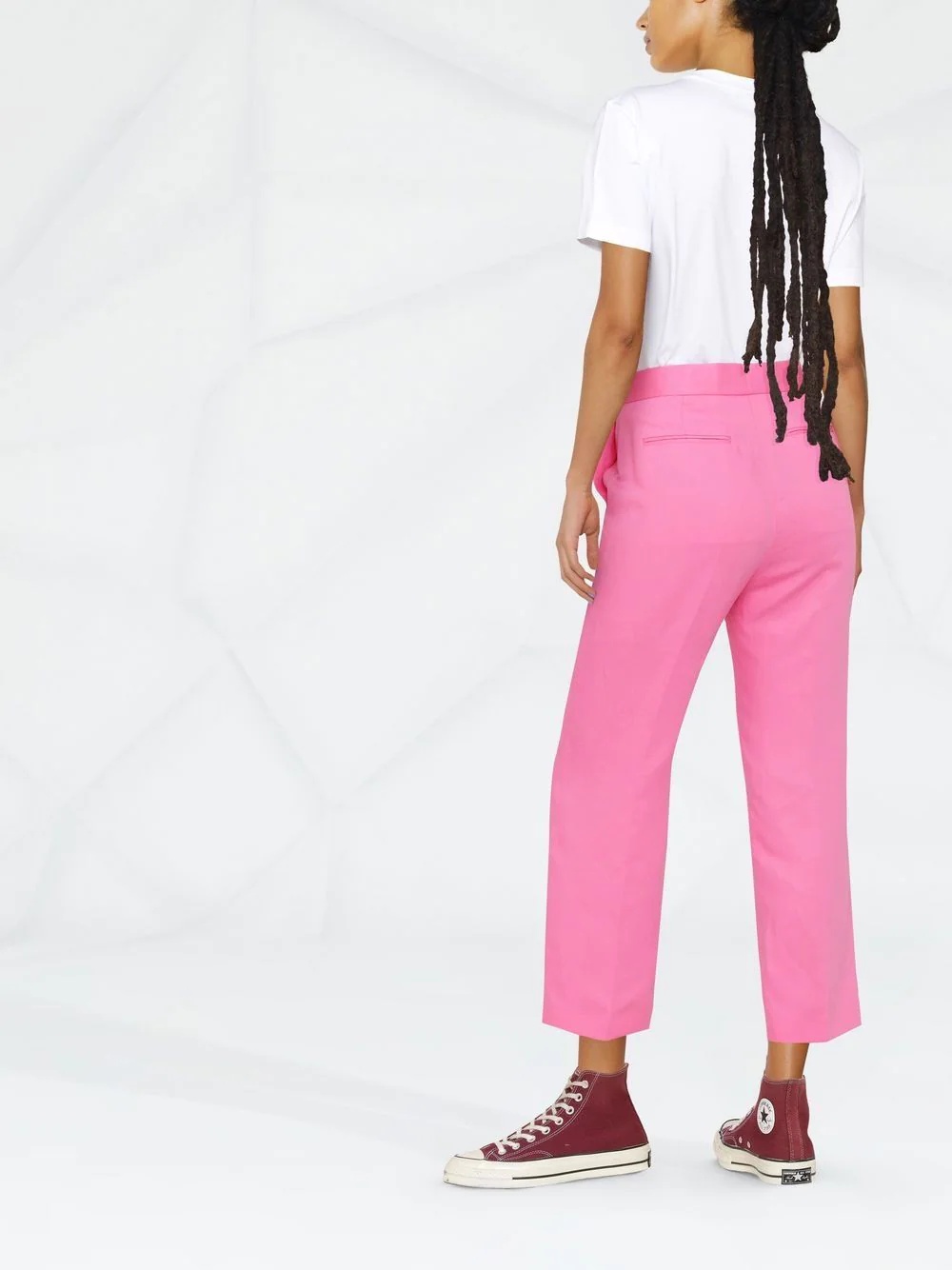 cropped tailored trousers - 5