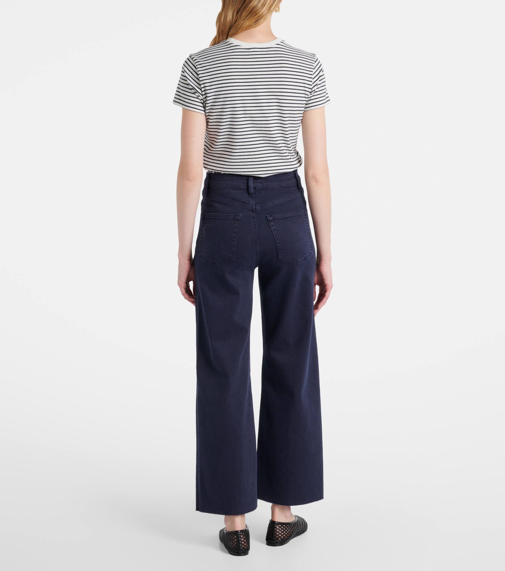 Anchor high-rise ankle wide-leg jeans - 3