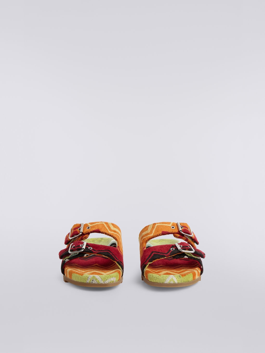 Double zigzag foam sandals - 3