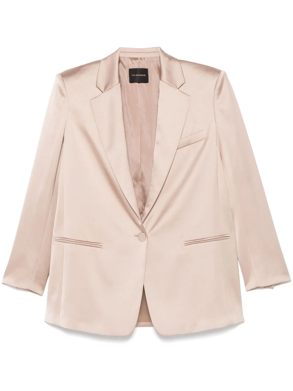 satined blazer - 1