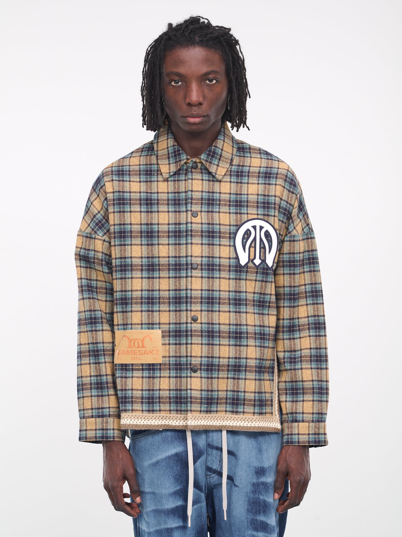 NAMESAKE Bill Warm-Up Shirt | hlorenzo | REVERSIBLE