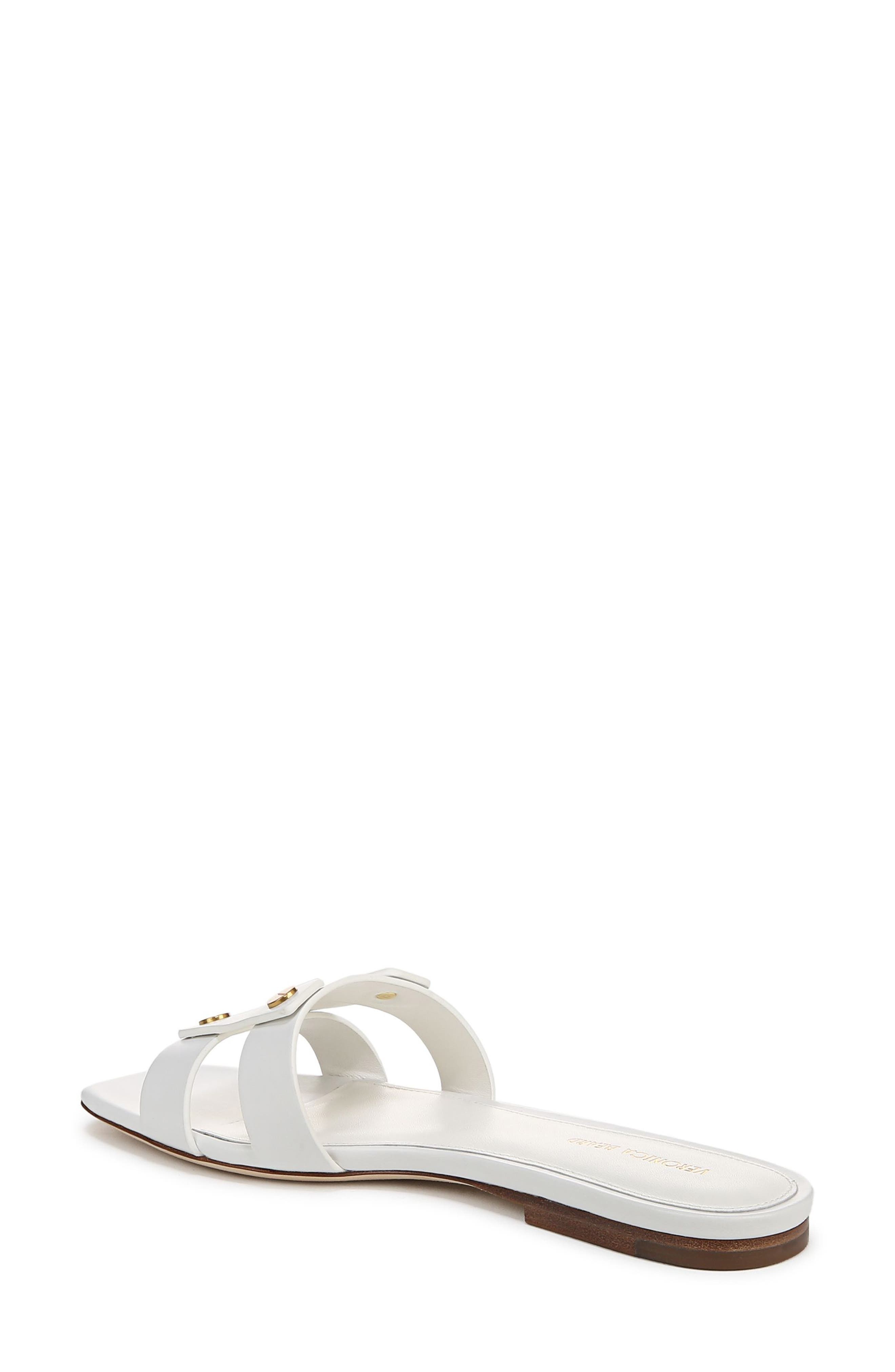 Veronica Beard Via Slide Sandal in Coconut at Nordstrom - 2