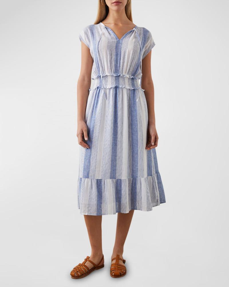 Rails Nevis Stripe Ashlyn Midi Dress outlook