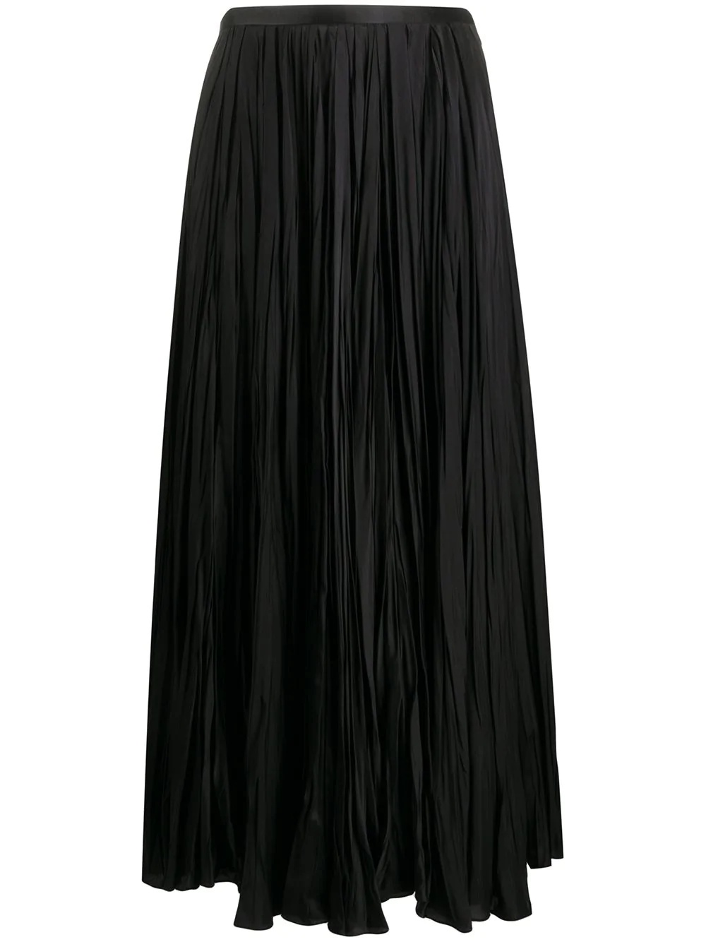 long-length pleat skirt - 1