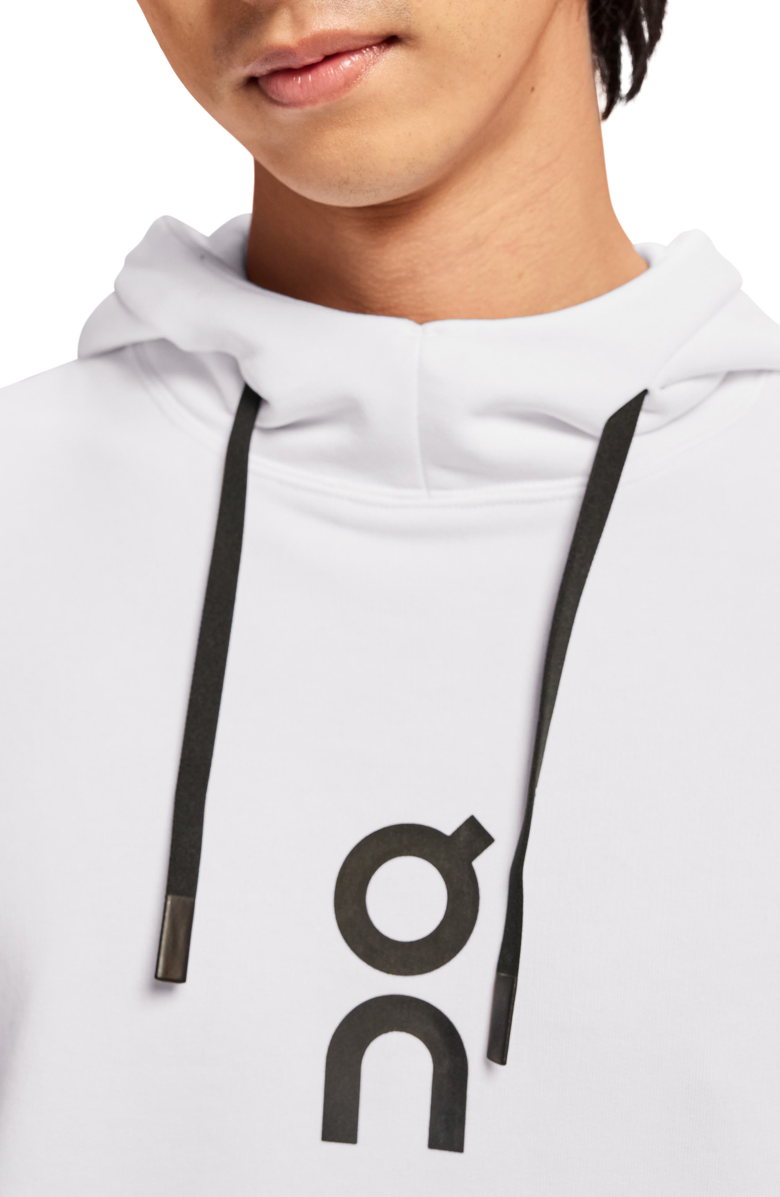Club Oversize Organic Cotton Blend Hoodie in White at Nordstrom - 4