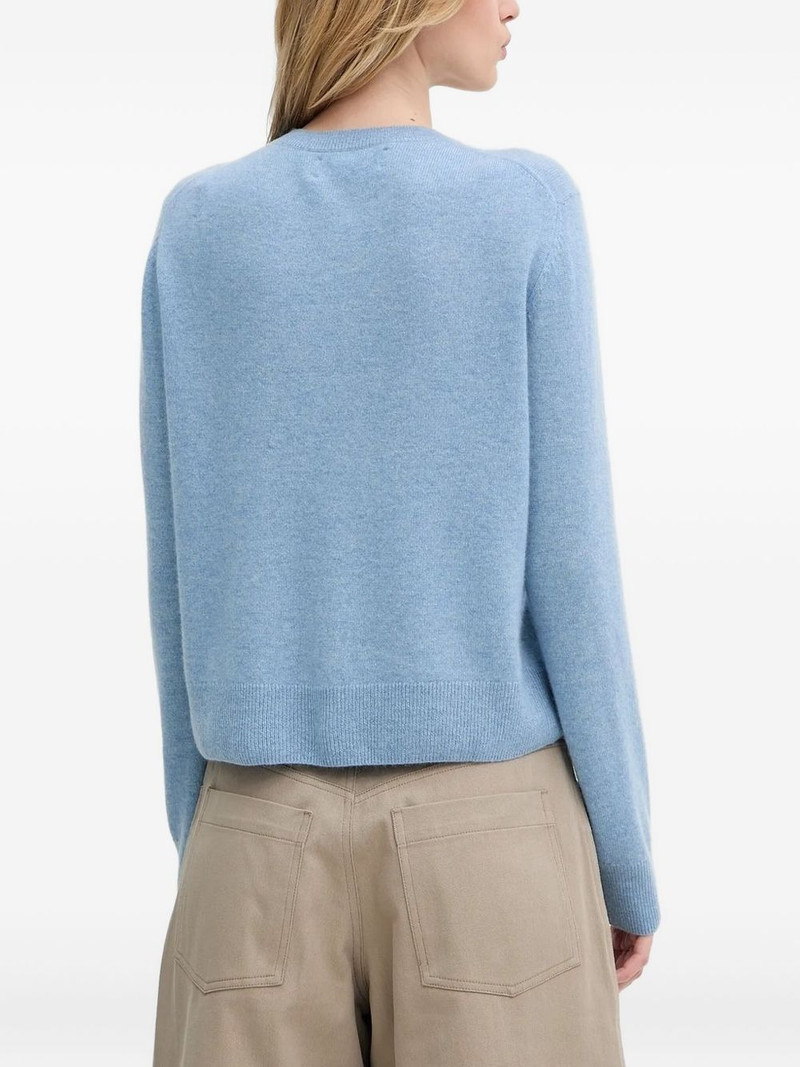 SAMSØE SAMSØE button-front cashmere cardigan outlook