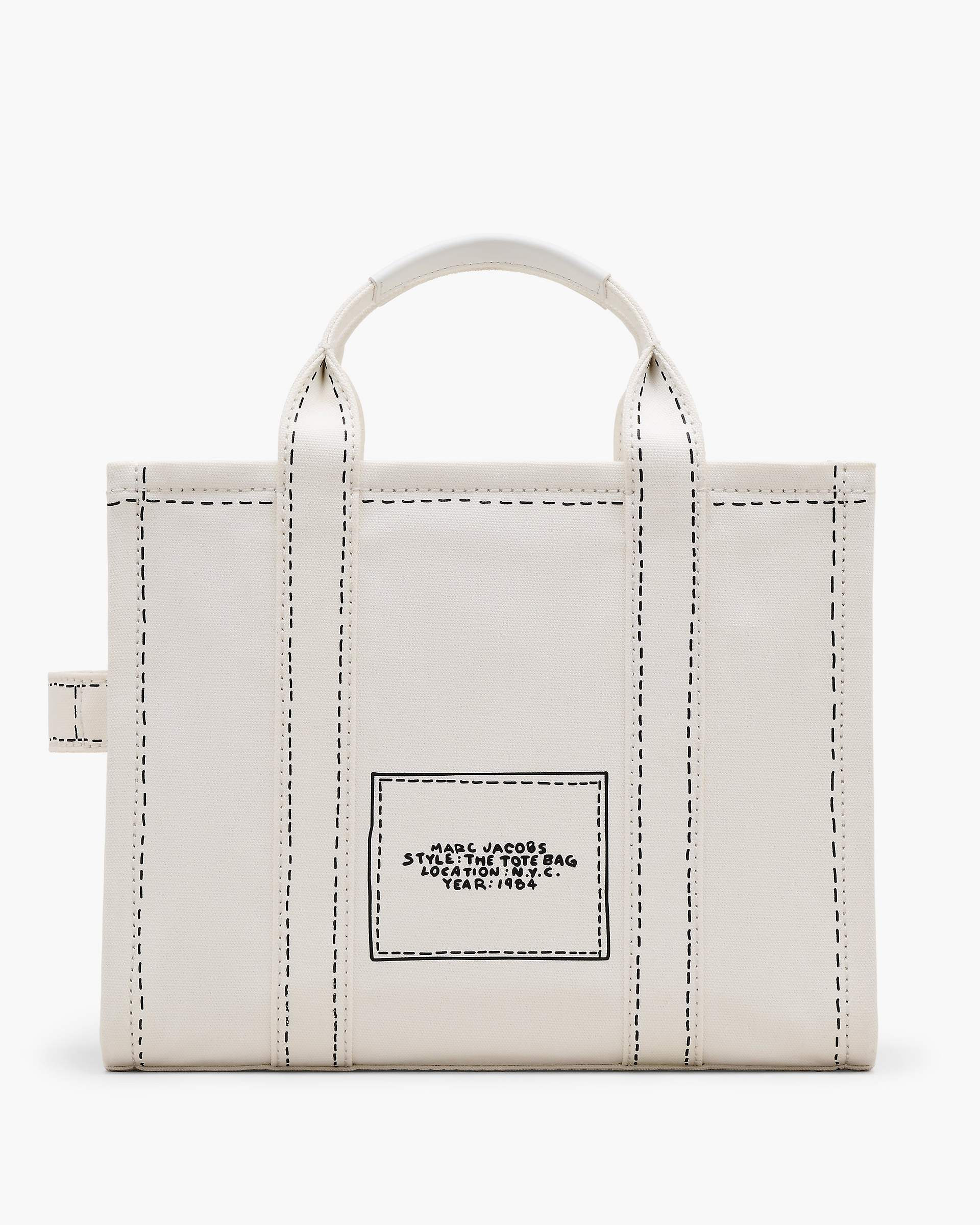 THE TROMPE L'OEIL MANI CANVAS MEDIUM TOTE BAG - 2