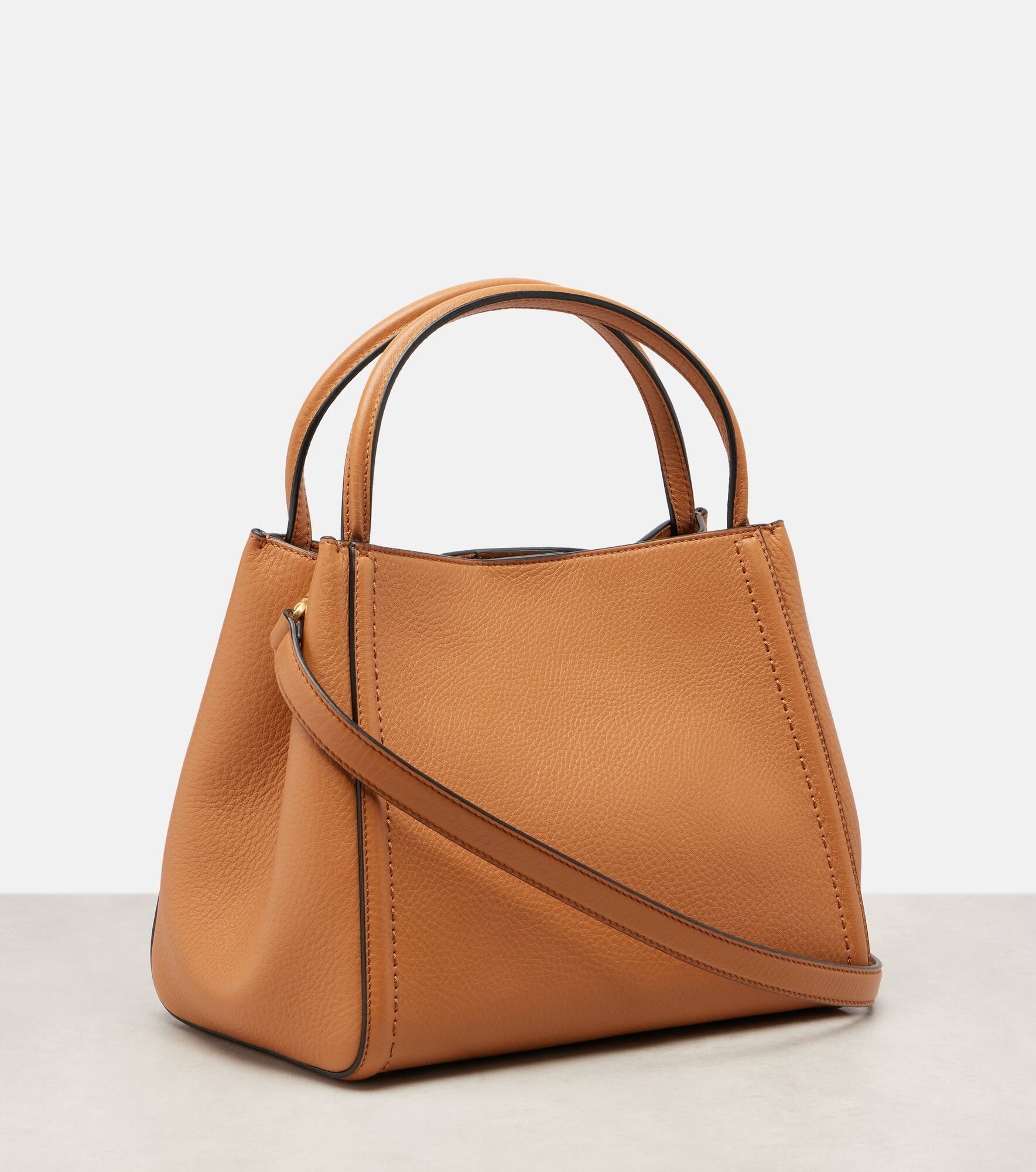 Alltime Medium leather tote bag - 4
